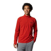 Mountain Hardwear 마운틴하드웨어 남성용 스탠다드 마운틴 스트레치 하프 지퍼 카스피안 라지