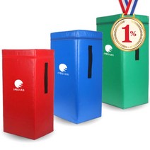 일프로 - 사각백 1개 sc587725 타포린+마블스폰지 쉴드 운동 수련 체육관 무술용품 발차기매트, 파랑