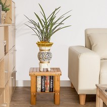 대나무 사각 보조의자 / 간이 미니스툴, 상세 참조