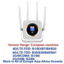 cpe 510 티피링크 무선ap 공유기CPE904 3000mAh 리튬 배터리 휴대용 모뎀 4G 라우터 SIM 카드 슬롯 3G Wifi, 01 Asian Version_02 미국 플러그