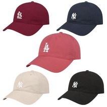 MLB MLB엠엘비 남여공용 빈티지 스몰자수로고 볼캡32CP77741, FREE, 50B(베이지)_FREE