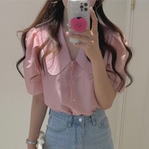 김비서블라우스 곱창 블라우스 벌룬 왕리본 봄 여름 4 5 월 결혼식 하객룩