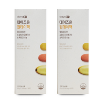 데이즈온 원데이팩 멀티비타민 & 알티지오메가3 & 옥타코사놀 멀티팩, 63g, 2개