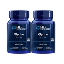 Life Extension 라이프 익스텐션 글리신 1000mg 100캡슐 2팩