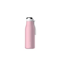에지리 스테인레스 진공텀블러 360ml 보온병 보냉병, 핑크, 1개