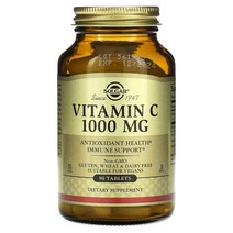 Solgar Vitamin C 1 000 mg 90 Tablets, 상세설명참조