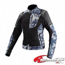 KOMINE JK-125 REFLECT RIDING MESH JACKET #BLUE-GREY-CAMO-BLACK, B-GREY-CAMO-XL