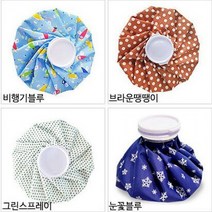 [해피드림스토어] 귀여운 주머니 냉찜질 고급 얼음 심플 디자인 찜질, 프리미엄_6(in)_딸기화이트