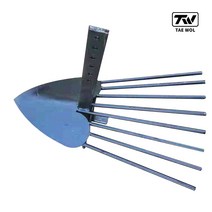 TAE WOL 경운기전용 관리기용 수확 쟁기 감자 고구마수확기 두둑성형기 농기계, 59*225mm 연결지그