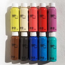 DIY 소품 셀프리폼 벽면 컬러포인트 팬톤페인트 100ml 창틀 목재 몰딩 리모델링 내부, 라임에이드 100ml