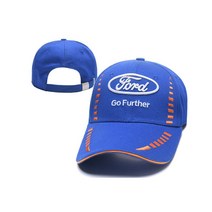 F1 자동차 경주 로고 아웃도어 스포츠 골프 캡 모자 13종, 복청색