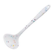 흰색 요리 도구 주방 용품 실리콘 다기능 붙지 않는 주걱 국자 계란 거품기 가제트 세트, Scoop