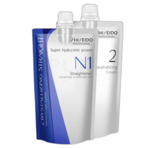 시세이도매직약 앞머리 셀프 매직스트레이트 미용실 남자 다운펌약 손상모 11203581, EX1 강한곱슬모_수분이 많은 에멀젼타입