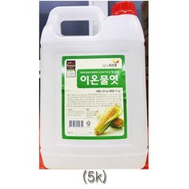 MDF3593 흰물엿 이츠웰 5kg 조리용물엿 조청 (가정요리물엿/대용량물엿/말통물엿/식당물엿), V본상품선택v