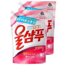 울샴푸 오리지널 리필, 1.8L, 1.8kg, 2개