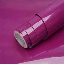 단색 자기 접착 비닐 벽지 거실 주방 캐비닛 가구 스티커 PVC 방수 대리석 연락처 용지, [02] 40cm x 3m, [09] Shiny Purple