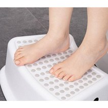 1미끄럼방지 어린이 욕실 발받침대 발판 아동 다용도 화장실 의자 계단 발판 아기 디딤대, 그린