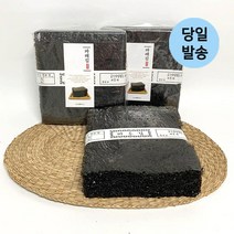 울돌목 맛좋은 완도산 햇 파래김 100매+100매 400g, 1개