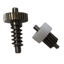 Kia Carens K3 K5 Opirus용 사이드 파워 폴딩 미러 모터 기어, 3cmx0.4cm 2.15cmx0.3cm, 은빛, 금속, 1개