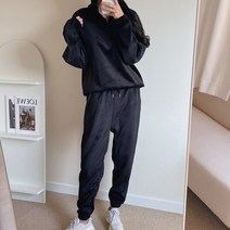 제이에프앤씨 골덴 코듀로이 기모안감 아노락집업 조거 일자 팬츠 셋업 SET 남녀공용