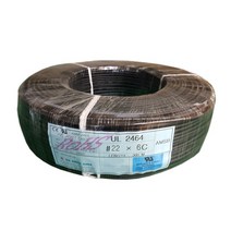 UL2464 AWG22 x 6C 실드선 AMSB 300M