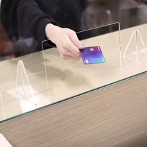 아트사인 위생 투명 칸막이 비대면 파티션, 선택1.아크릴칸막이450규격(0786)