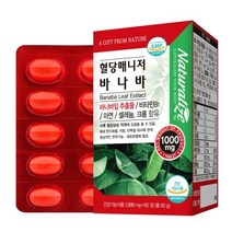 당뇨영양제 바나바 (1 000mg x 60정), 60개, 혈당메니저