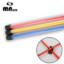 모나오뜨 골프 얼라이먼트 스틱 방향 각도 퍼팅 연습기 스윙 자세 교정기, 02.얼라인먼트스틱(레드)