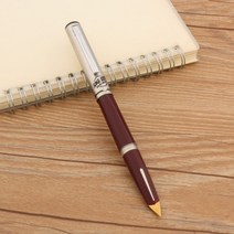 만년필선물의미 입문 쓰는법 각인 파우치 케이스 잉크 충전 브랜드 영웅 240 스테인레스 스틸 만년필 레트로 항공기 duckbill nibschool 학생 사무실 문구 선물 잉크, m, 빨간색