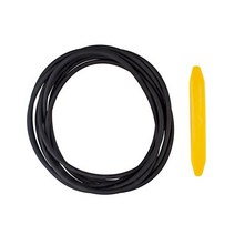 자동차 풍절음 차단 285mm 앞 유리 지붕 윈드 가드 소음 감소 씰 키트 테슬라 모델, 없음