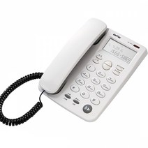 지엔텔 유선전화기 GS-461C 발신자표시 집 사무실 회사 기업, 단품