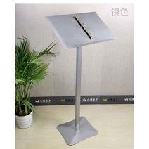 메뉴판 꽂이 거치대 입간판 전시회 미용실 요금표 스탠드 행사 가격표 메뉴, 실버(메탈 카운터)