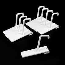 아트사인 철망용 고리 흰색 8개