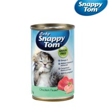 스내피톰 생후 3개월 이후 고양이 베이비 피스트 파테 주식캔 15p, 치킨, 150g, 15개