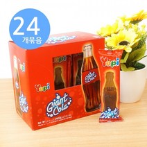 3D 자이언트 콜라향 바틀젤리 28g x24개
