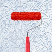 벽 식용 17.8cm(7인치) 패턴 페인트 롤러 클래식 벽돌 엠보싱 텍스처 고무 롤러 식 가정용 DIY 페인트 아트 도구 벽 식용, EG091T
