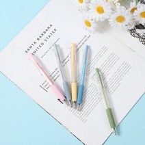 블랙컬러 마카롱볼펜 사무용품 학용품 판촉펜 K70 문구 실, 마카롱볼펜/블루
