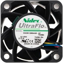 쿨러텍 NIDEC-W40S12BS4A5-4P 시스템쿨러, 선택하세요