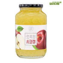 [모비딕컴퍼니] 잼 과일잼 맛있는쨈 잼세트 오디잼 빵 사과스프레드 토핑 선물용쨈세트, 잇★ 초록원 사과잼 1kg 사과쨈 과일쨈 식료품, [좋아요]