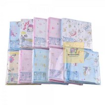 형상사 칼라_신생아_10장_국산_가제손수건_랜덤 2B39