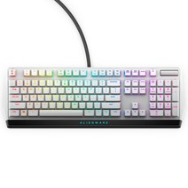 ALIENWARE 로우 프로파일 게이밍 키보드 메커니컬 CherryMX 적축 영어 배열 AW510K 루나라이트
