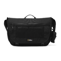 내셔널지오그래픽 N235ACR570 메쉬 메신져백 BLACK