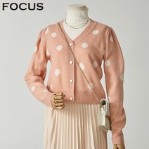 도트어깨퍼프가디건 FBS2B7PKC0187