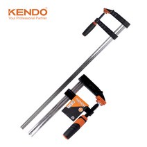KENDO L클램프 40406CO-40420CO 목공 고정 홀딩 퀵그립