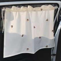 공유라이프 차량용 커튼, 곰돌이