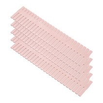 인생원픽 잘라쓰는 파티션 책상 서랍 칸막이 DIY 수납 정리 라지, 4P, 연핑크