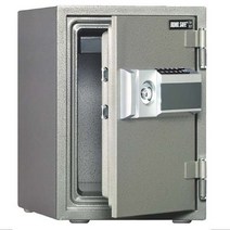 범일 ESD-103T 내화금고 신디지털+키 2중 45kg 서랍, ESD-103T 세로형 그레이