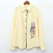 마마모리 수채화 하트블라우스 YMSMM23SS014