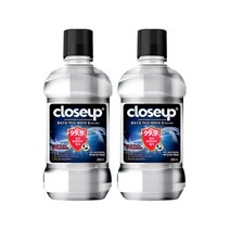 클로즈업 액티브 페퍼민트향 마우스워시, 2개, 250ml