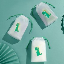 PVC가방 투명가방 투명 드로스트링 화장품 가방 개 소녀용 메이크업 여성용 휴대용 방수 뷰티 케이스 세면